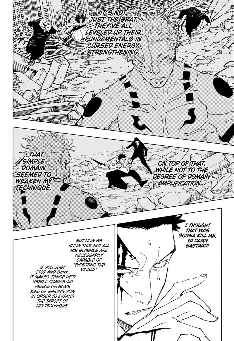 JUJUTSU KAISEN Chapter 246 Online - página 4