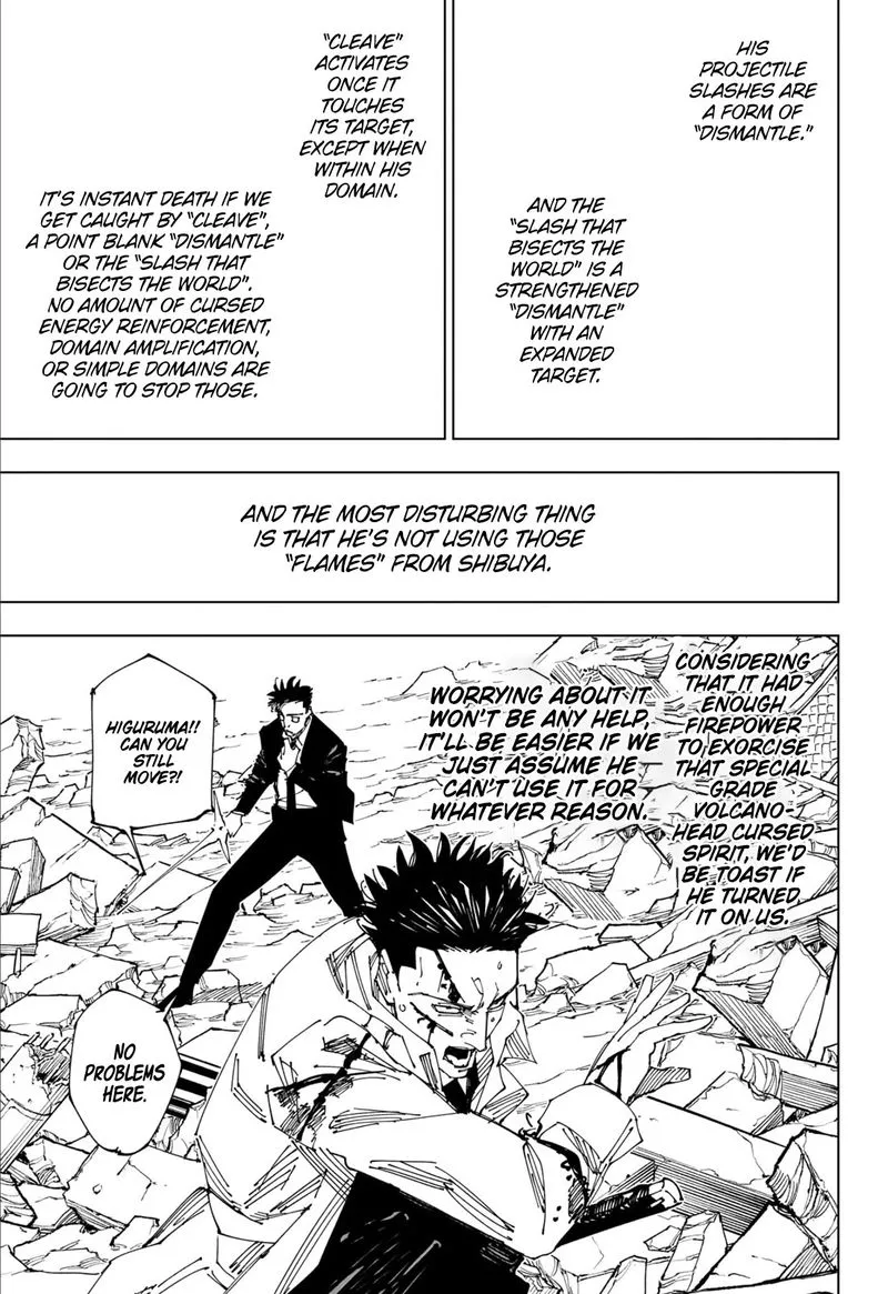 JUJUTSU KAISEN Chapter 246 Online - página 5