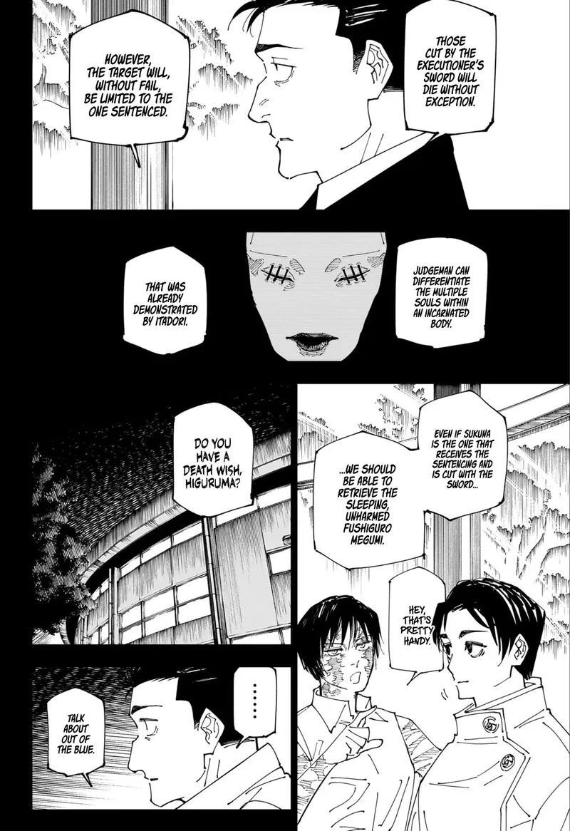 JUJUTSU KAISEN Chapter 246 Online - página 17
