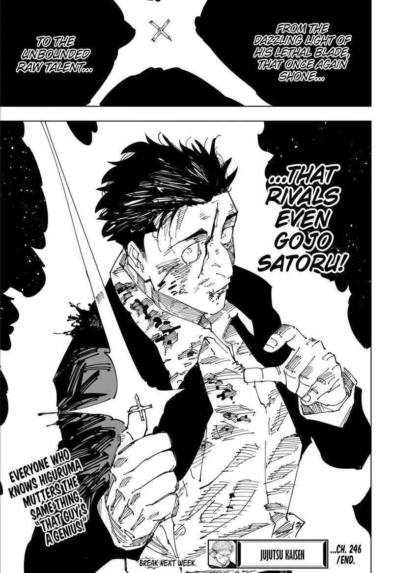 JUJUTSU KAISEN Chapter 246 Online - página 20