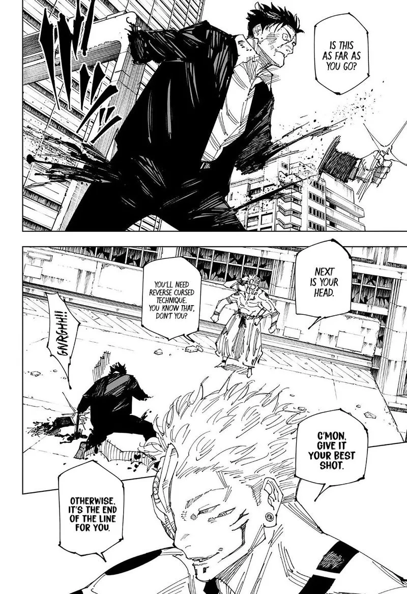 JUJUTSU KAISEN Chapter 247 Online - página 13