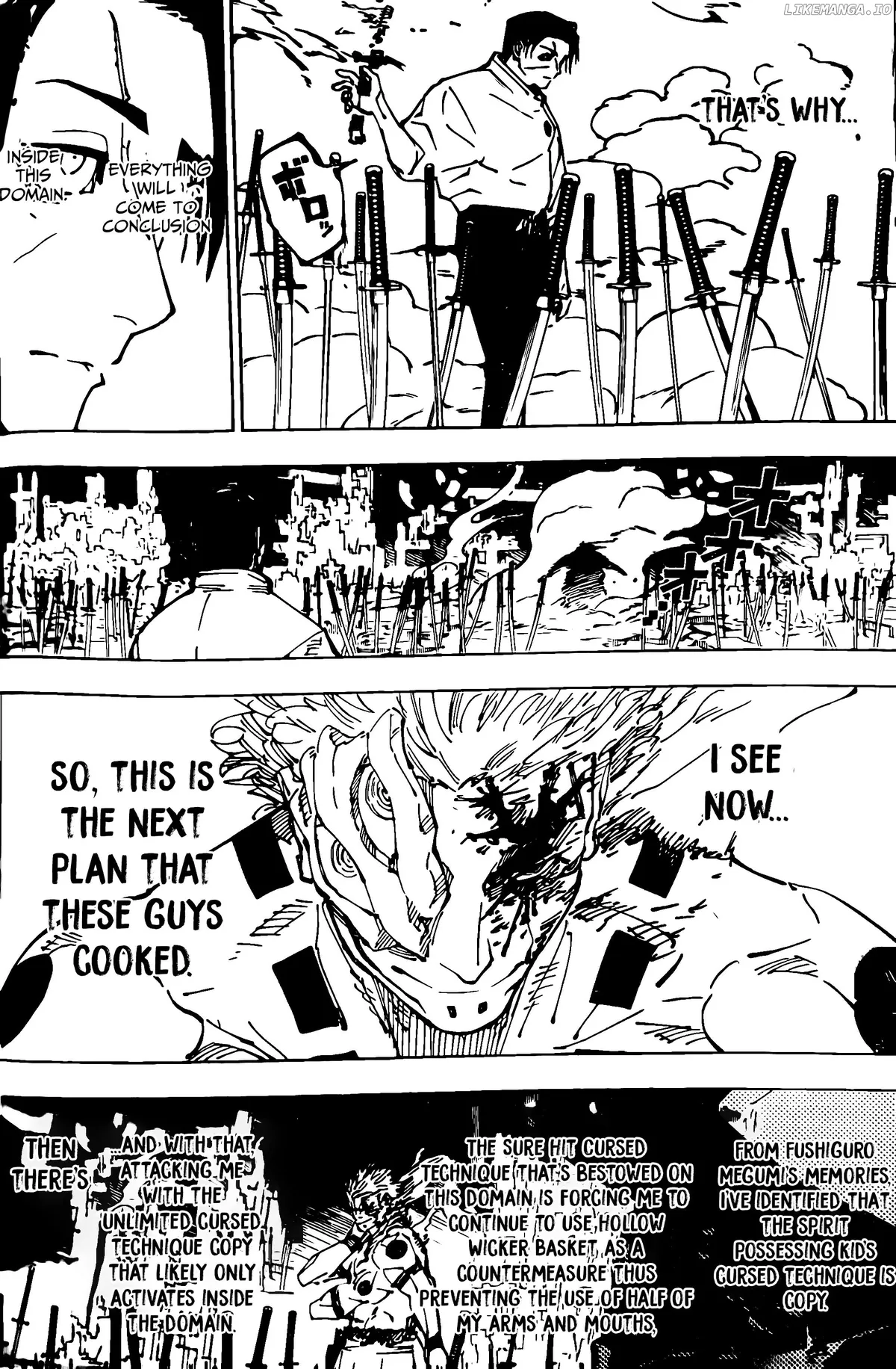 JUJUTSU KAISEN Chapter 249 Online - página 15