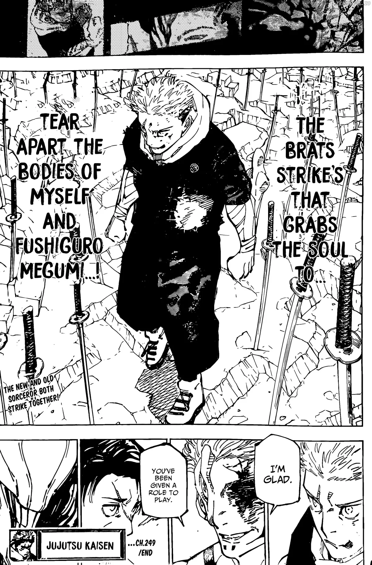 JUJUTSU KAISEN Chapter 249 Online - página 16