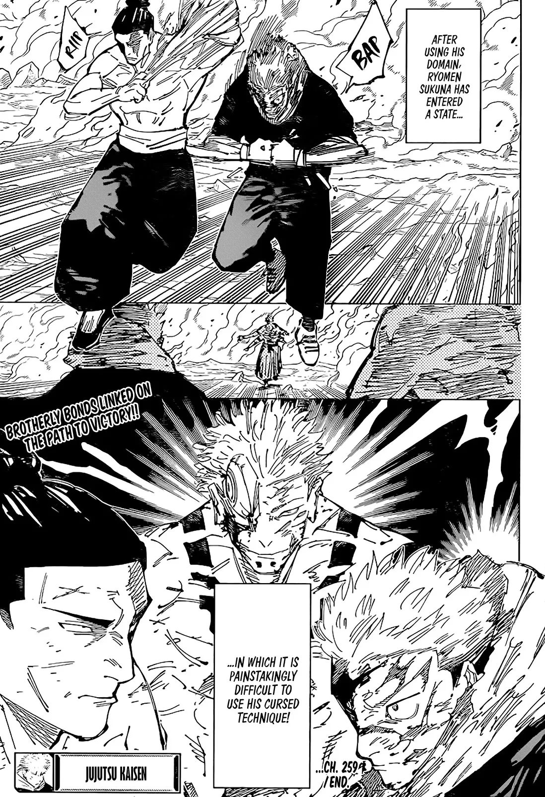 JUJUTSU KAISEN Chapter 259 Online - página 17