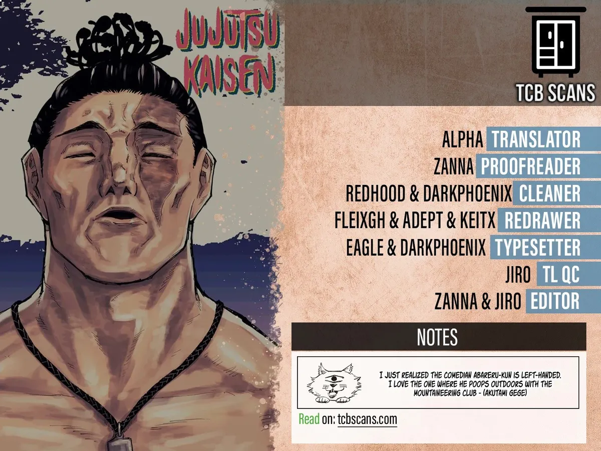 JUJUTSU KAISEN Chapter 261 Online - página 2