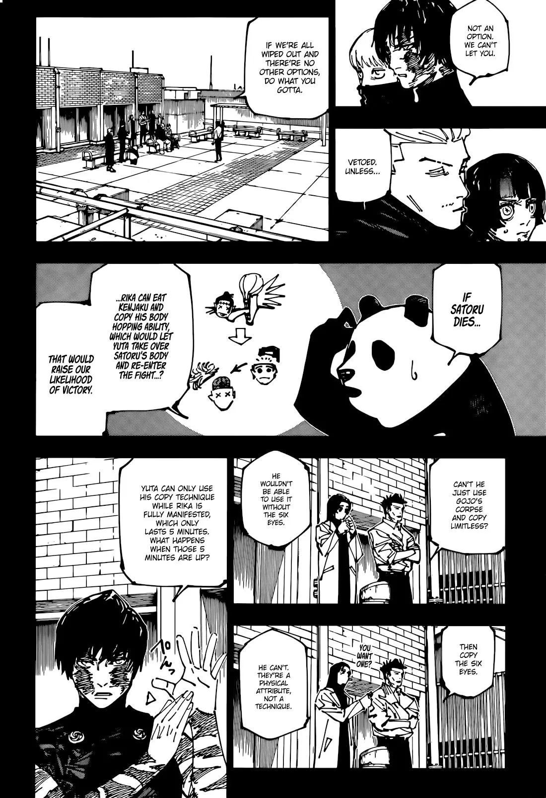 JUJUTSU KAISEN Chapter 261 Online - página 5