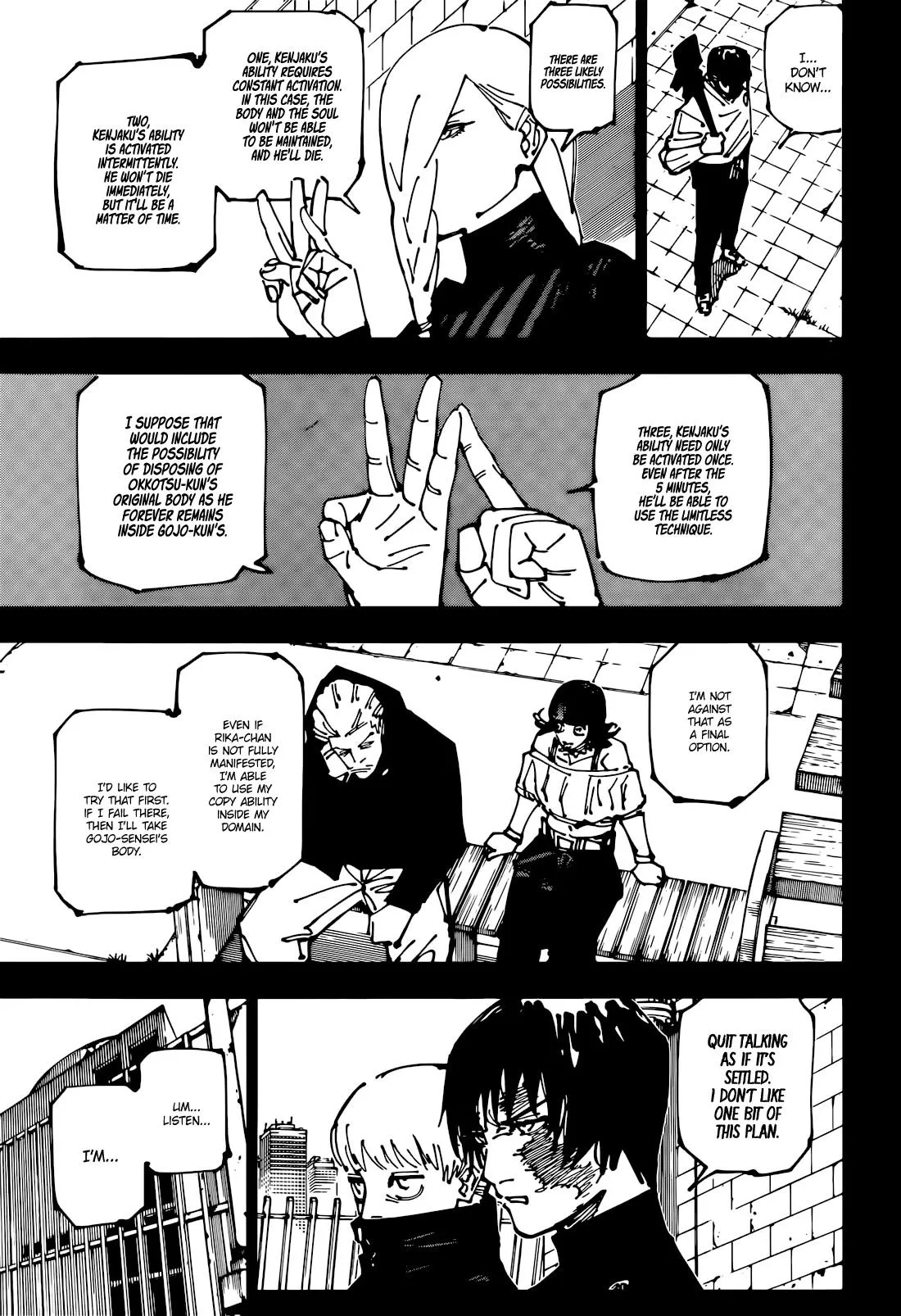 JUJUTSU KAISEN Chapter 261 Online - página 6