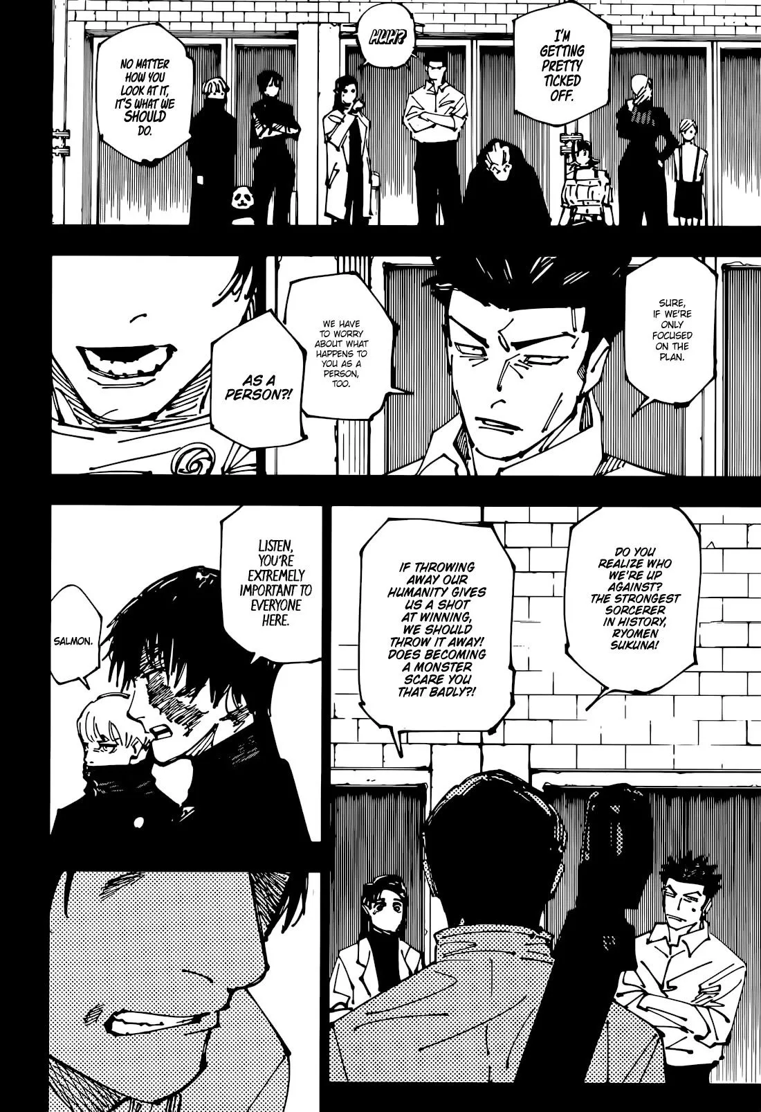 JUJUTSU KAISEN Chapter 261 Online - página 7