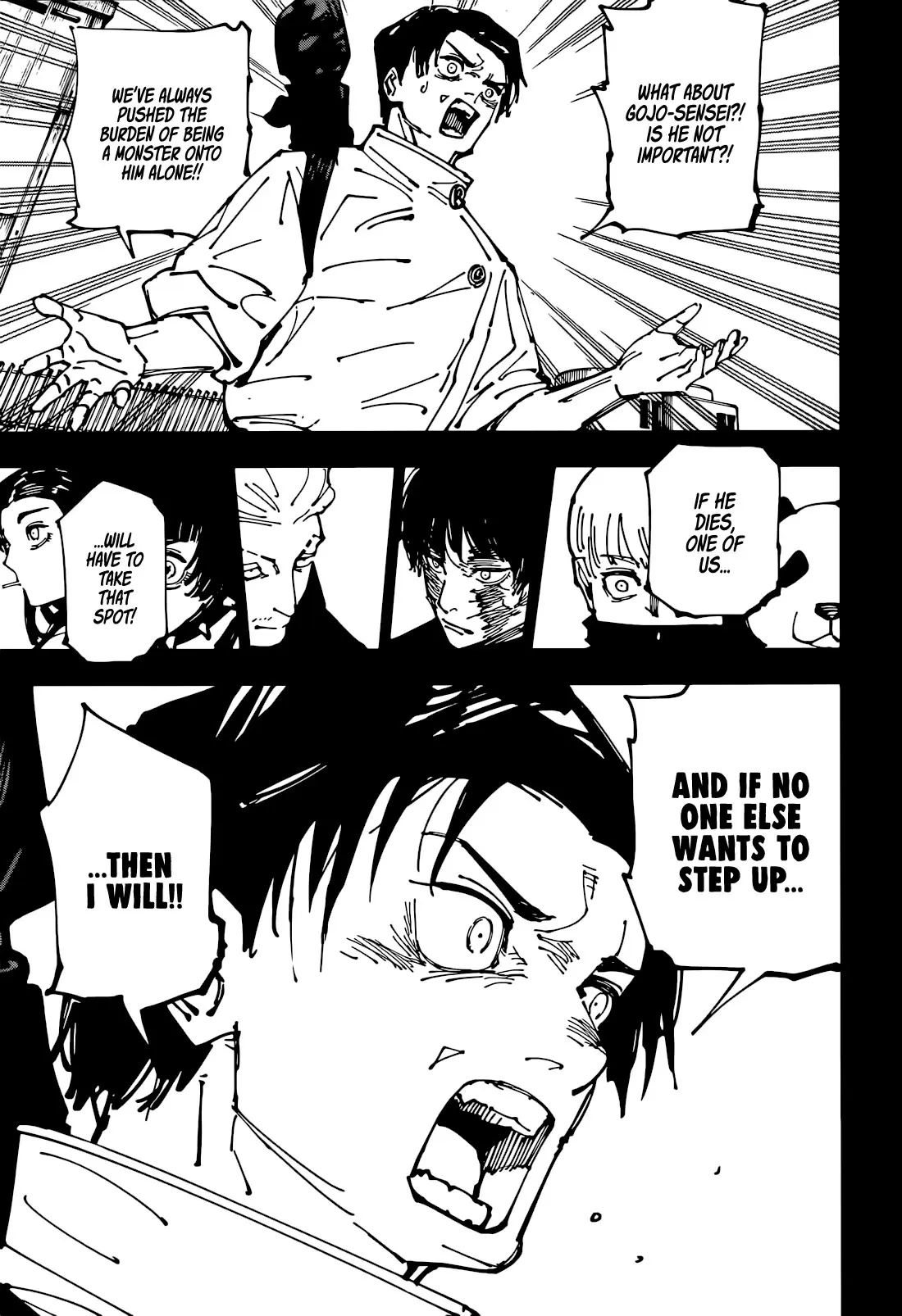 JUJUTSU KAISEN Chapter 261 Online - página 8