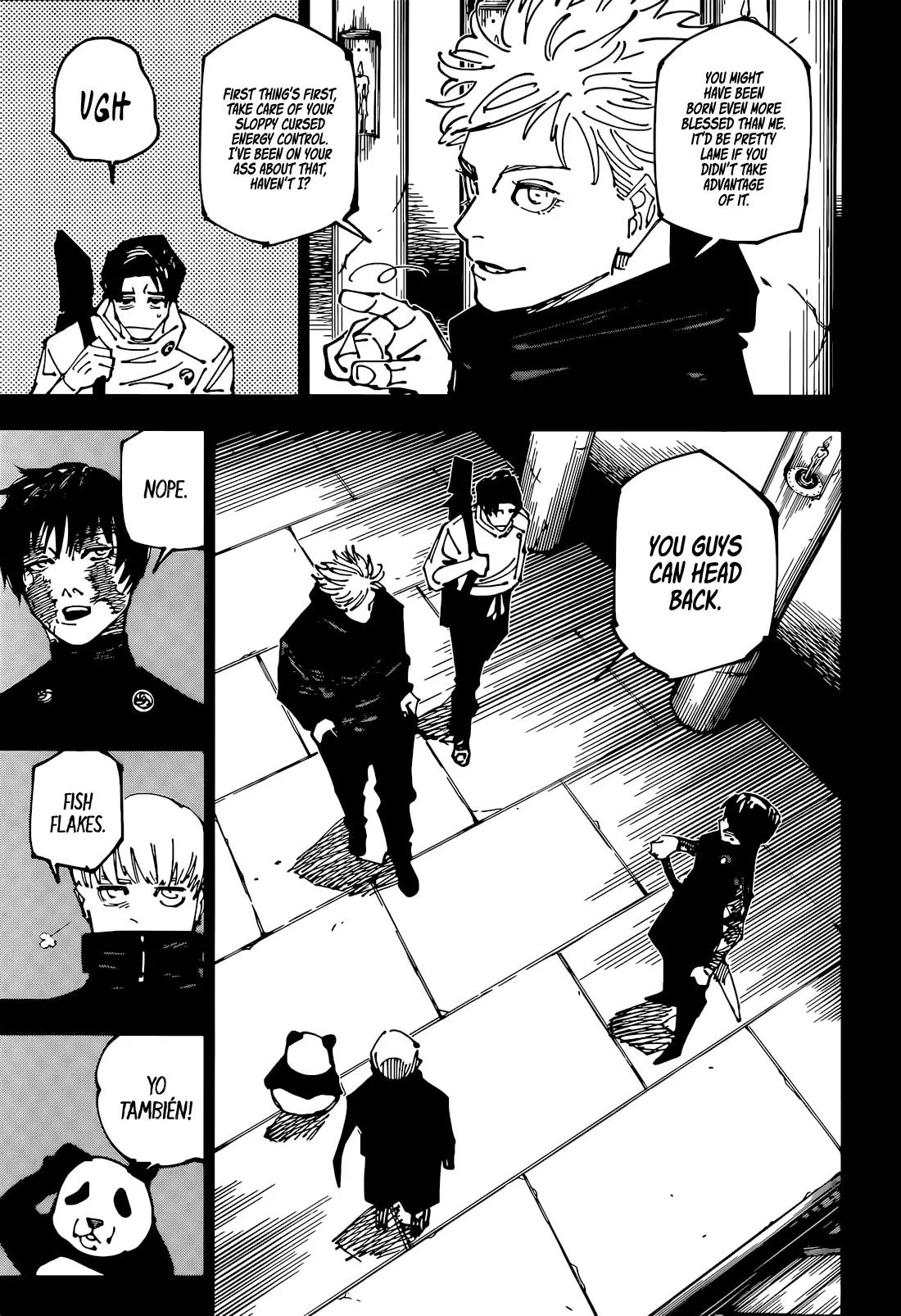 JUJUTSU KAISEN Chapter 261 Online - página 10