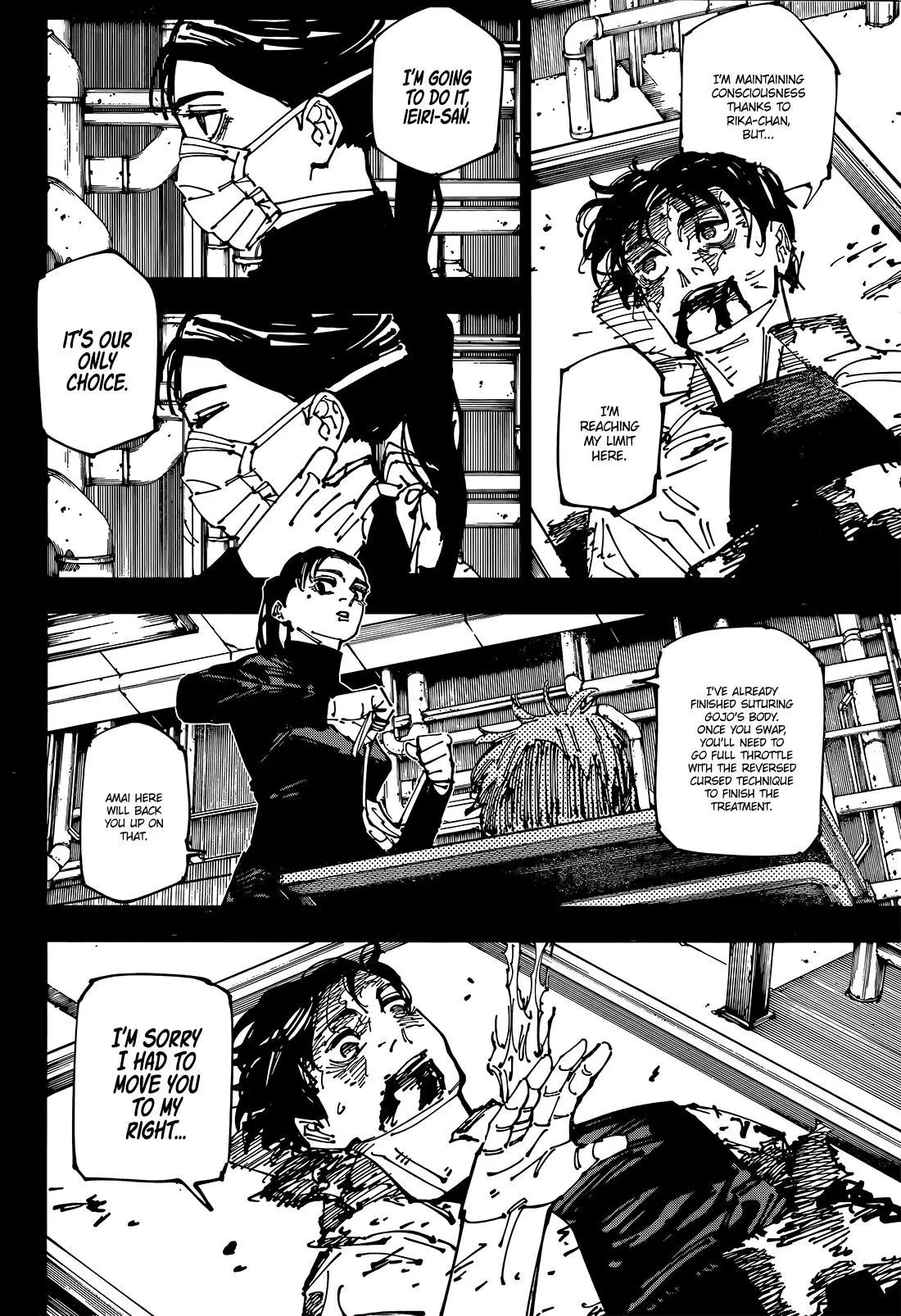 JUJUTSU KAISEN Chapter 261 Online - página 15