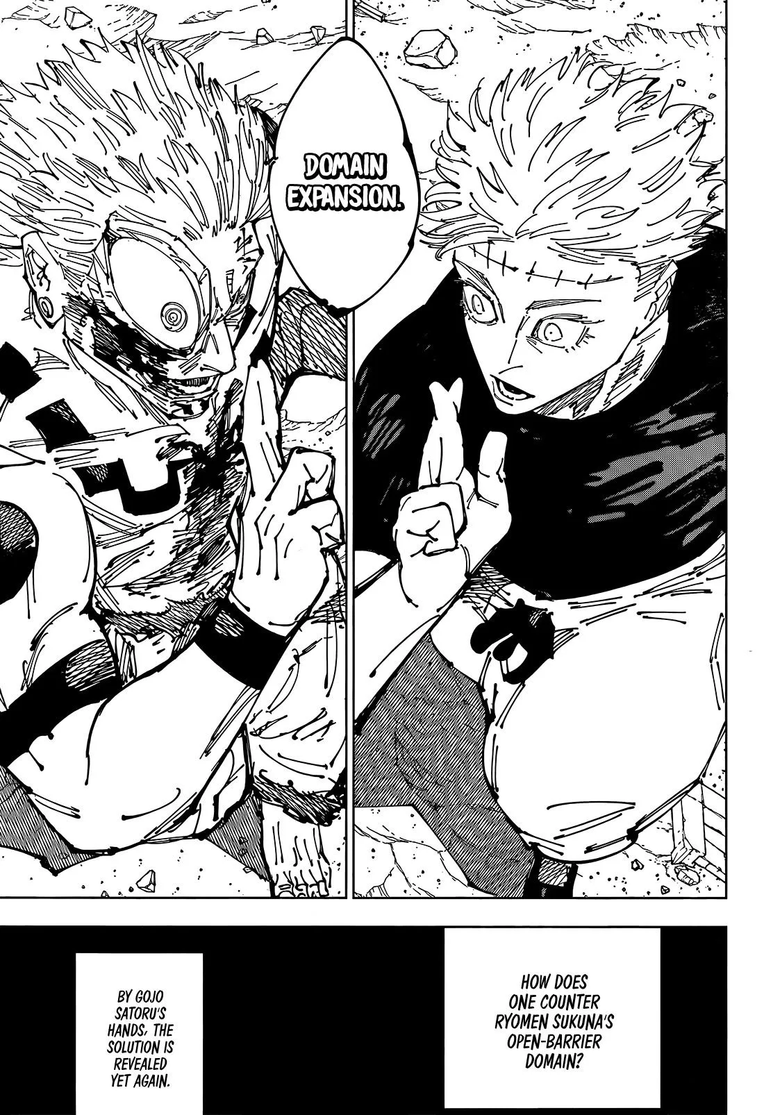 JUJUTSU KAISEN Chapter 261 Online - página 16