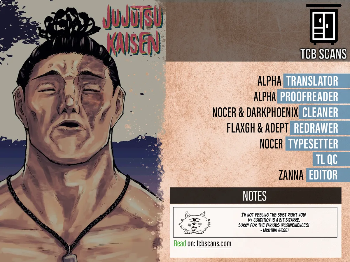 JUJUTSU KAISEN Chapter 262 Online - página 2
