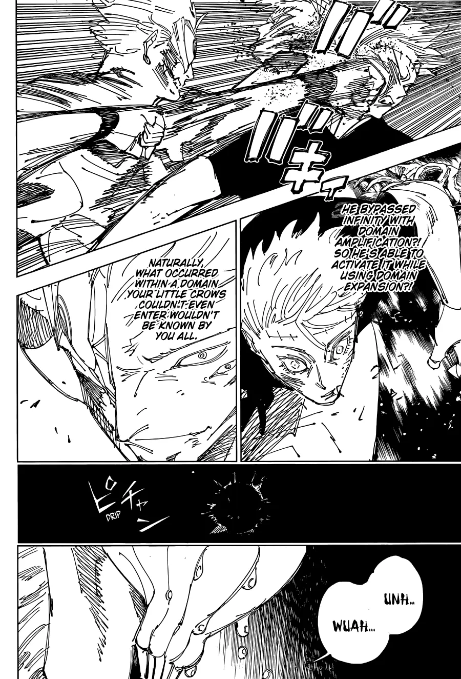 JUJUTSU KAISEN Chapter 262 Online - página 8