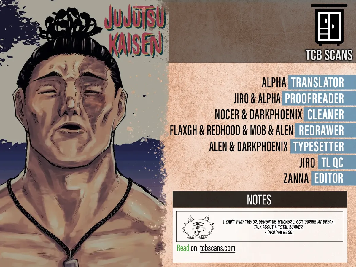 JUJUTSU KAISEN Chapter 264 Online - página 2