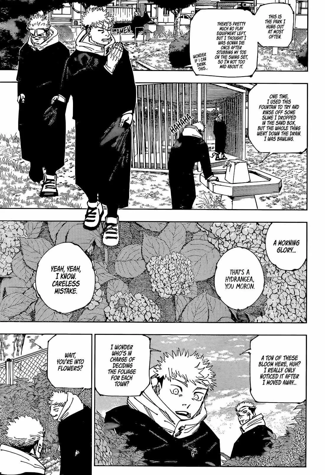 JUJUTSU KAISEN Chapter 265 Online - página 4