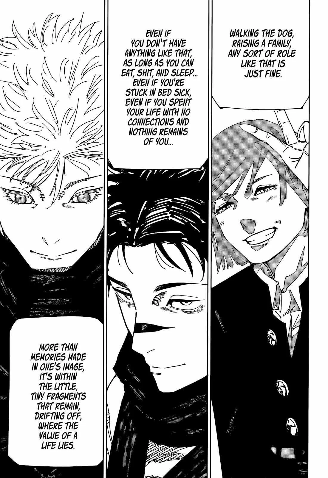 JUJUTSU KAISEN Chapter 265 Online - página 14