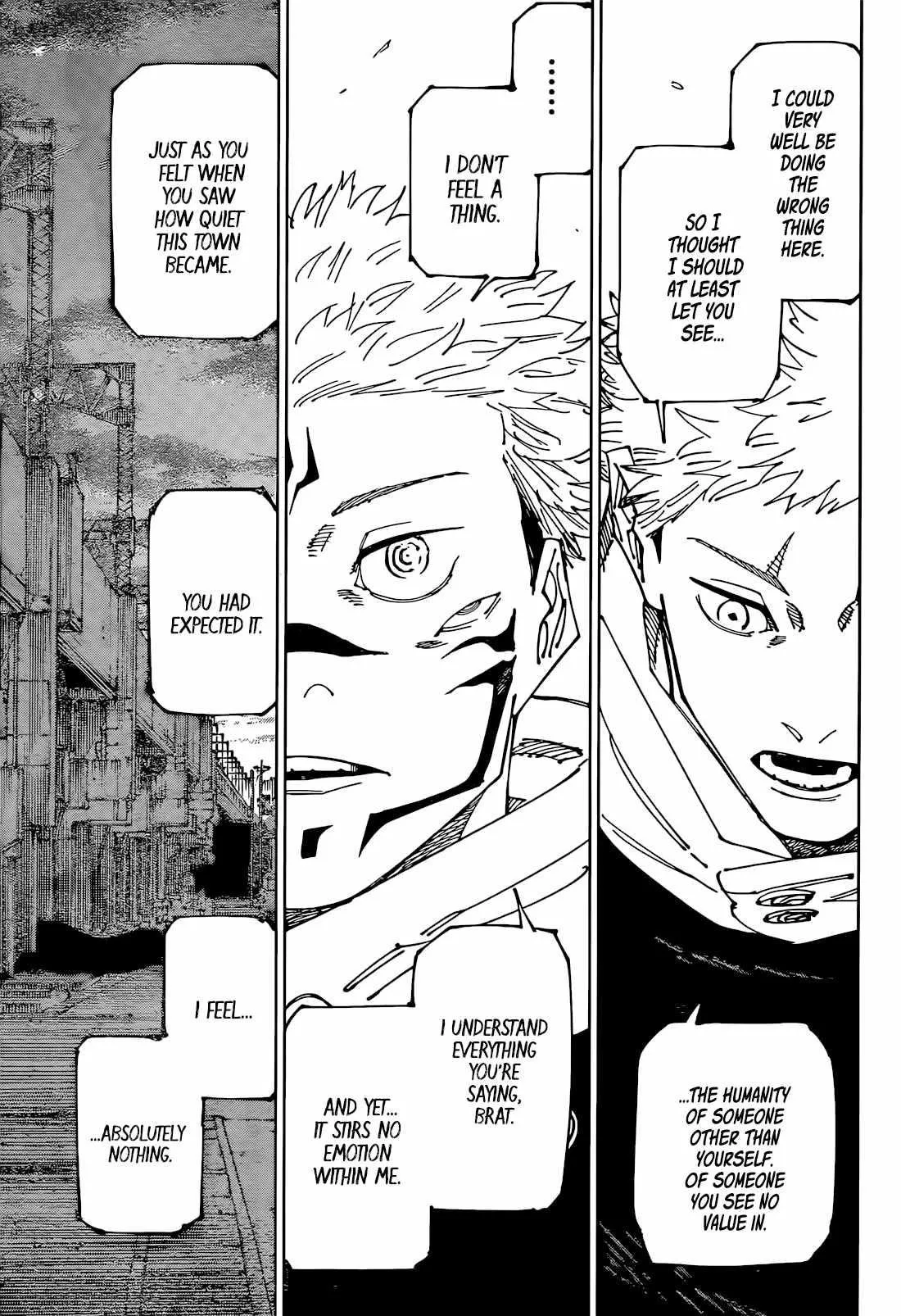 JUJUTSU KAISEN Chapter 265 Online - página 16