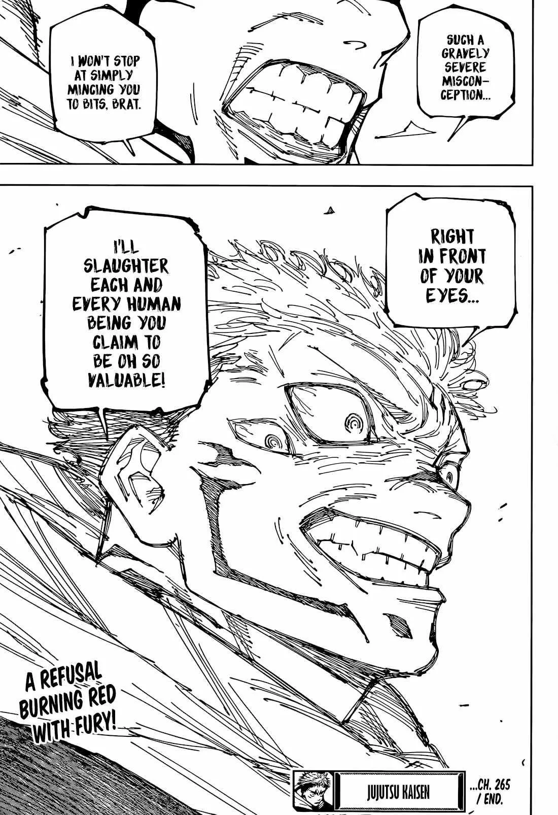 JUJUTSU KAISEN Chapter 265 Online - página 20