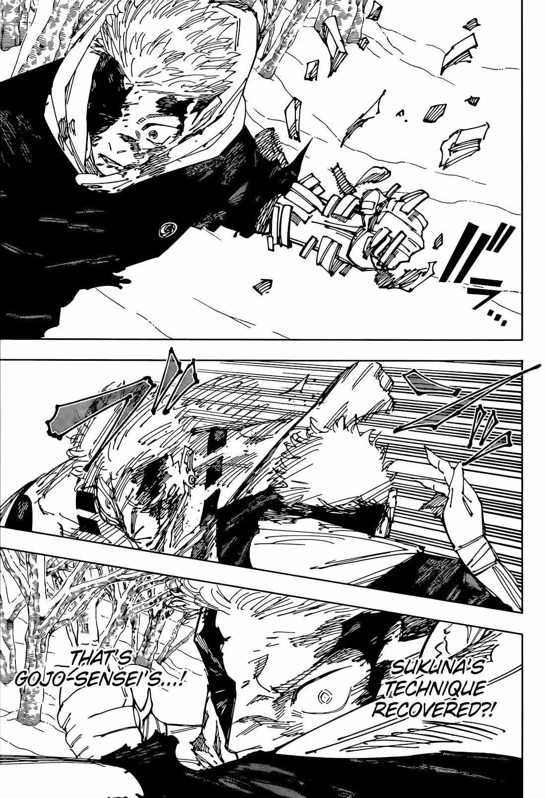 JUJUTSU KAISEN Chapter 266 Online - página 17