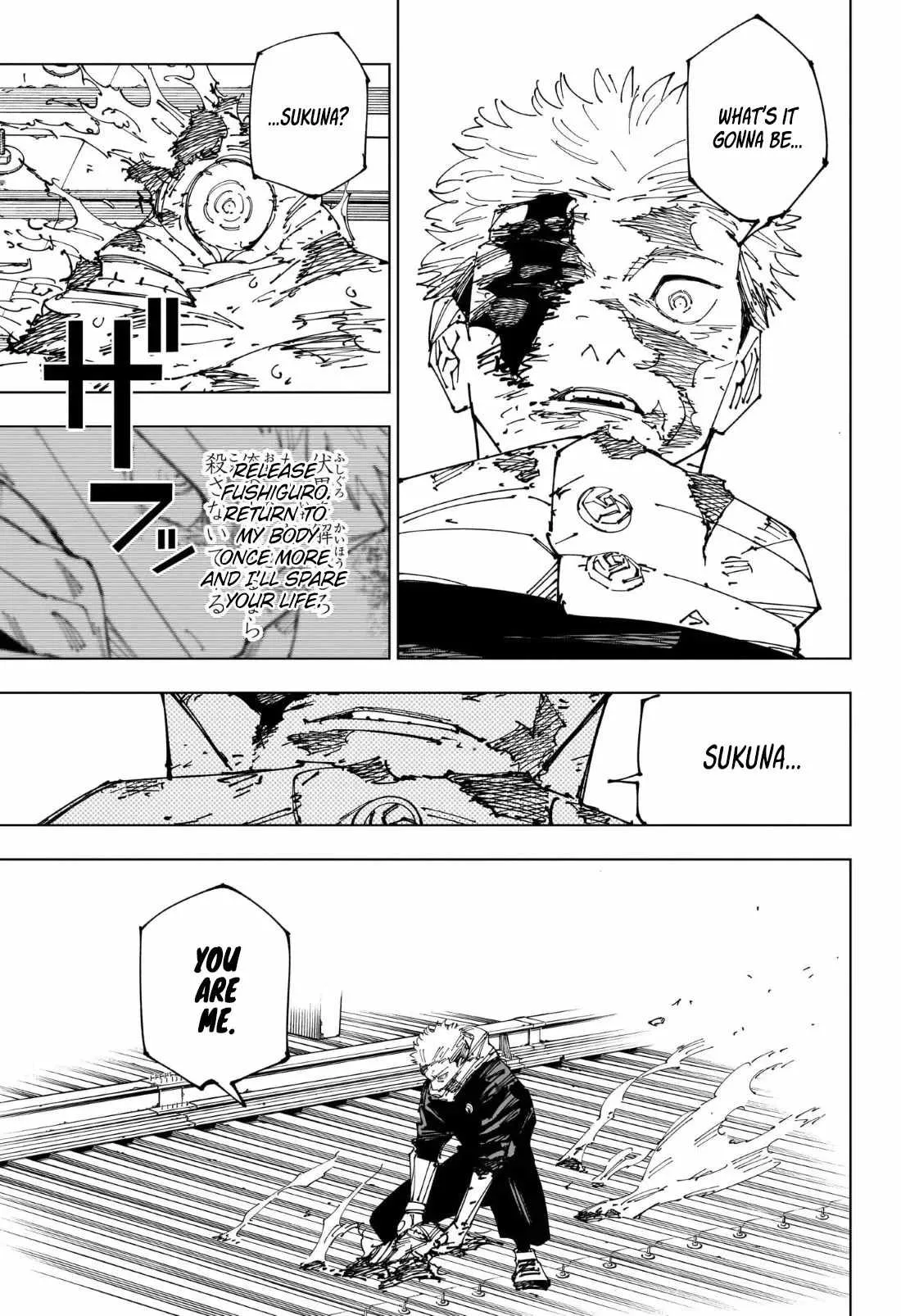 JUJUTSU KAISEN Chapter 268 Online - página 7