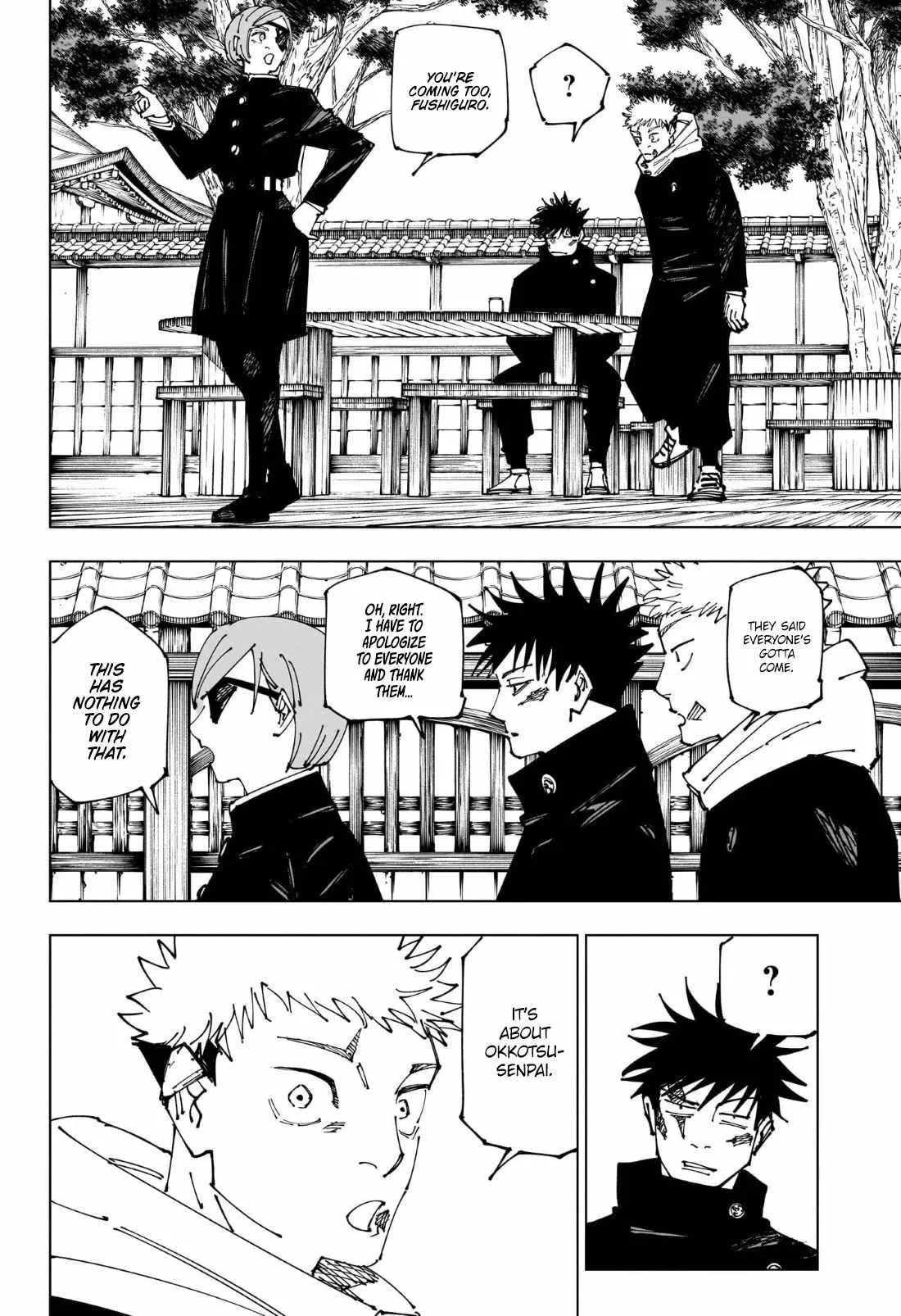 JUJUTSU KAISEN Chapter 268 Online - página 18