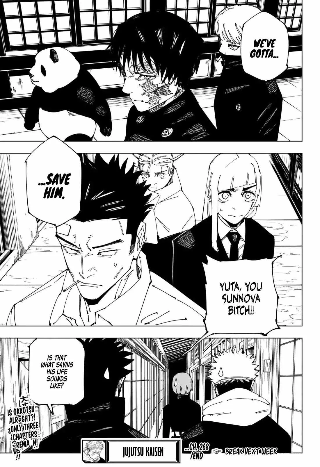 JUJUTSU KAISEN Chapter 268 Online - página 19