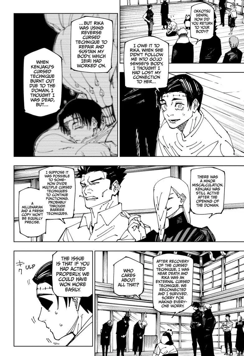 JUJUTSU KAISEN Chapter 269 Online - página 4
