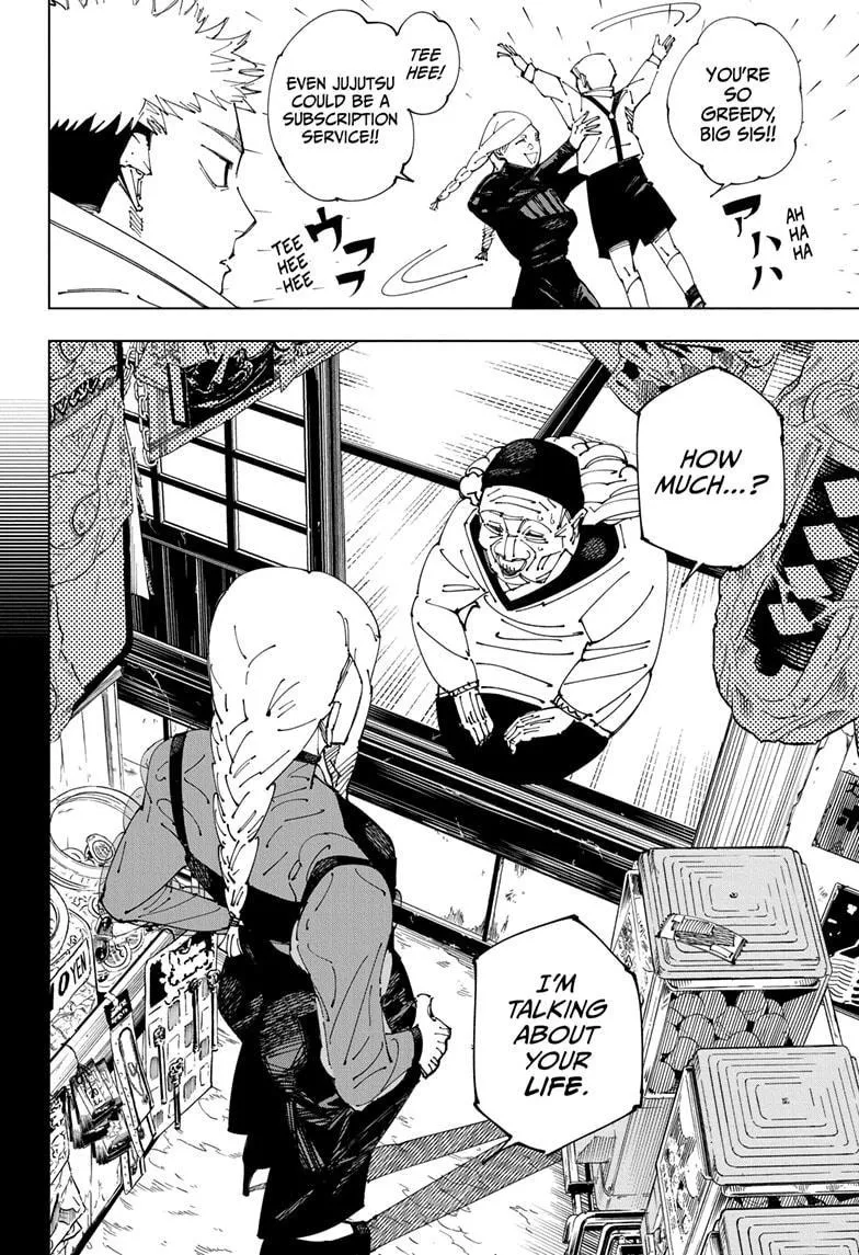 JUJUTSU KAISEN Chapter 269 Online - página 16