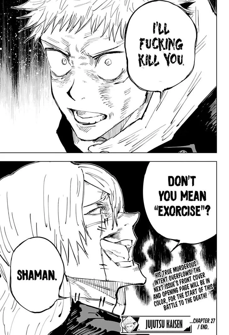 JUJUTSU KAISEN Chapter 27 Online - página 19