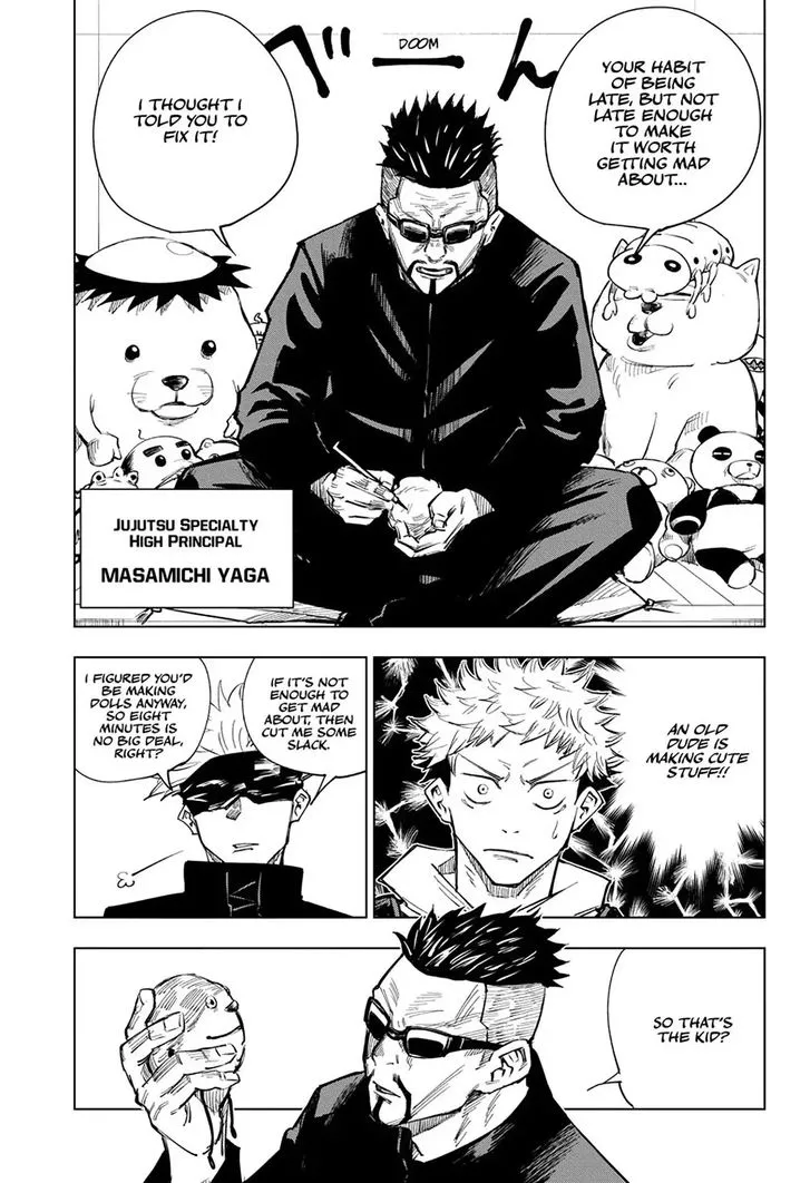 JUJUTSU KAISEN Chapter 3 Online - página 7