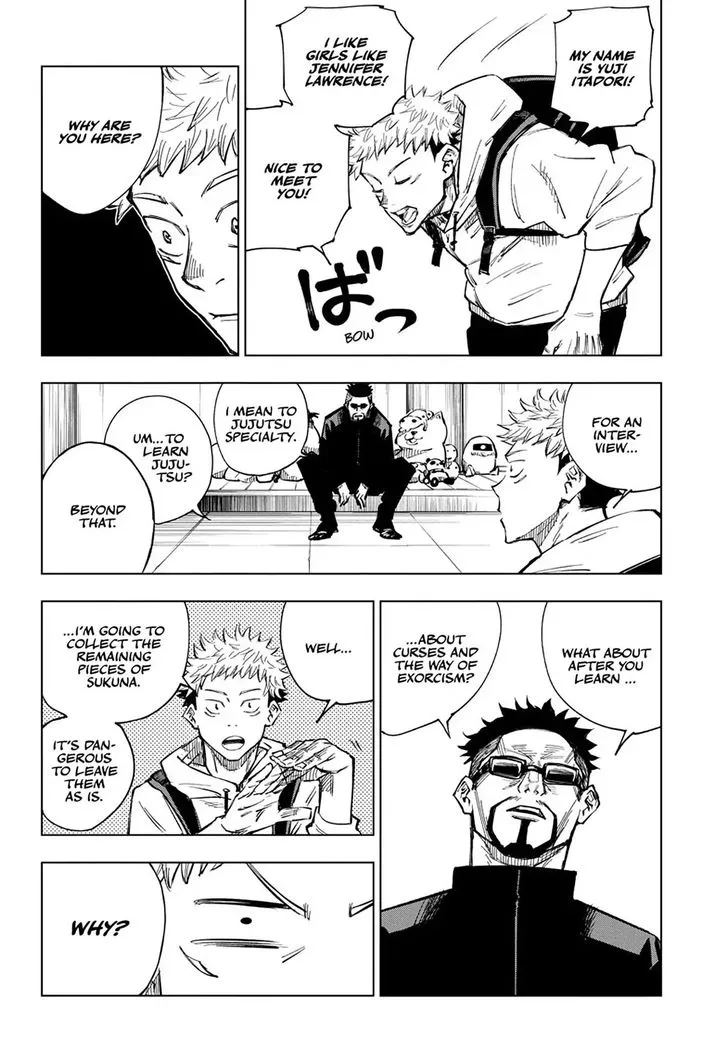 JUJUTSU KAISEN Chapter 3 Online - página 8