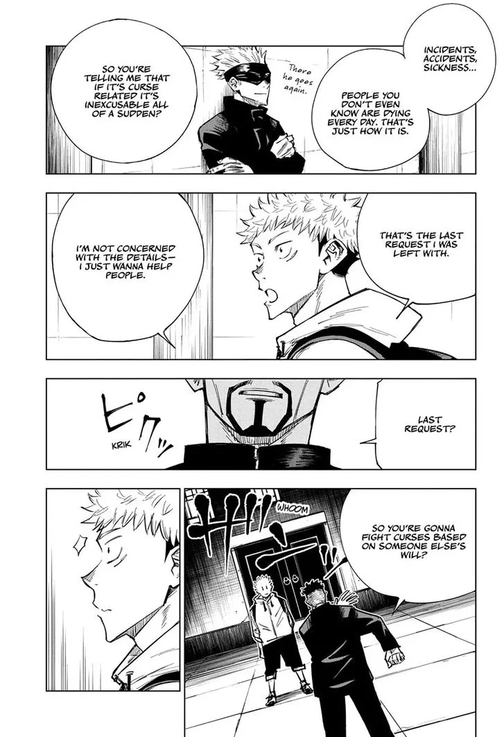 JUJUTSU KAISEN Chapter 3 Online - página 9