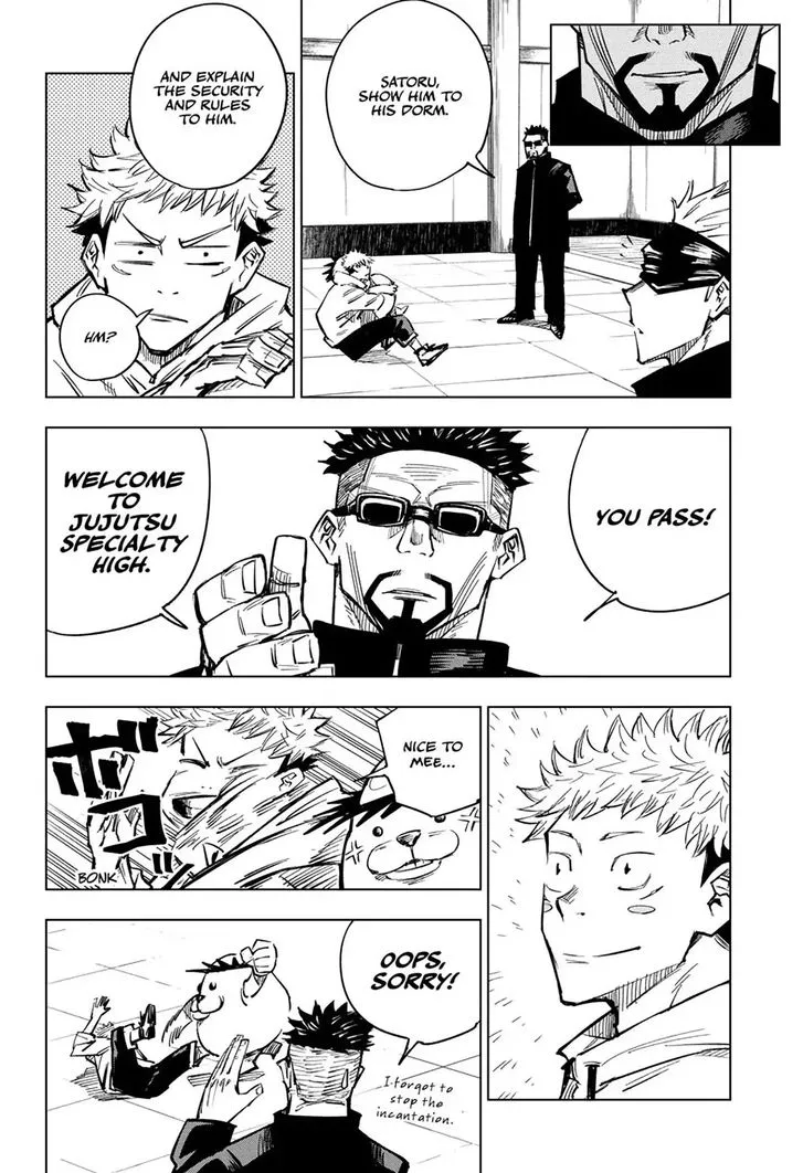 JUJUTSU KAISEN Chapter 3 Online - página 18