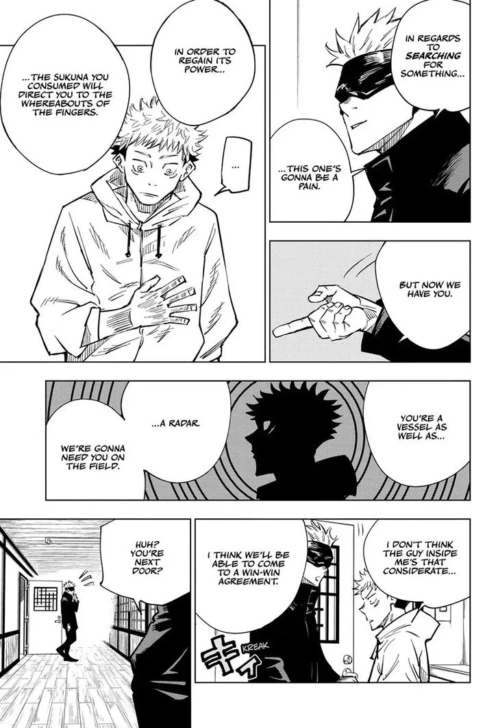 JUJUTSU KAISEN Chapter 3 Online - página 21