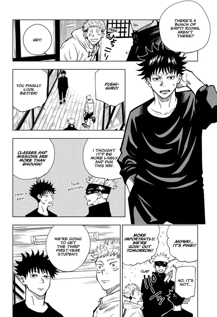 JUJUTSU KAISEN Chapter 3 Online - página 22