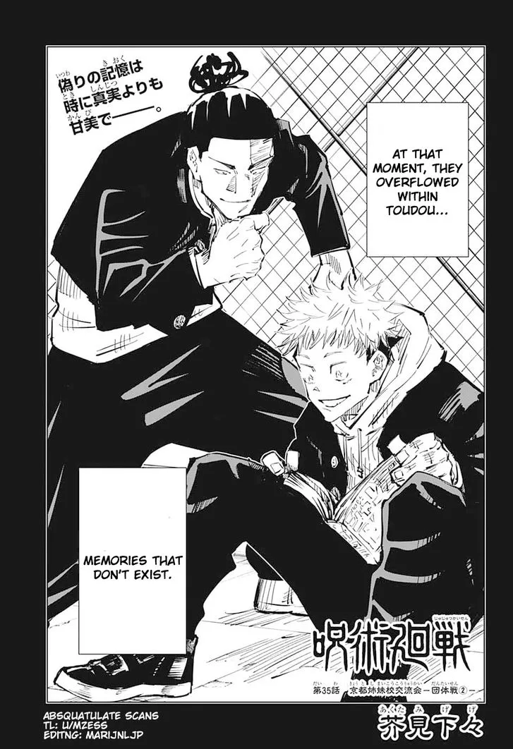 JUJUTSU KAISEN Chapter 35 Online - página 4