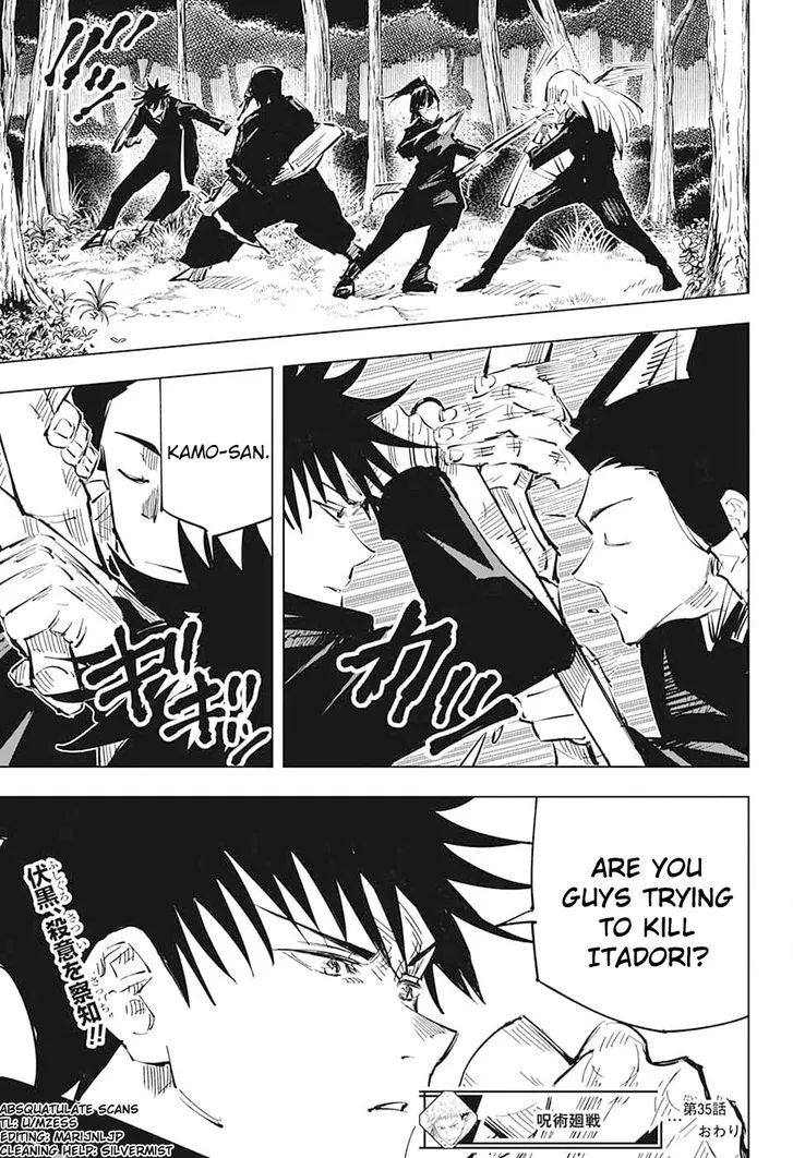 JUJUTSU KAISEN Chapter 35 Online - página 19