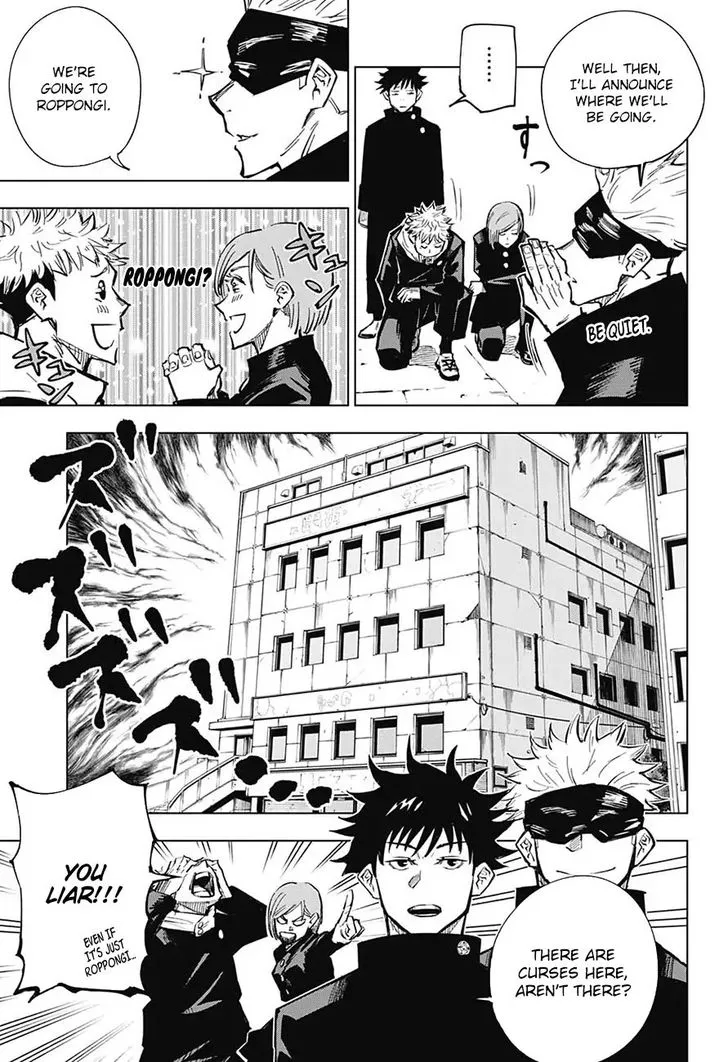 JUJUTSU KAISEN Chapter 4 Online - página 8