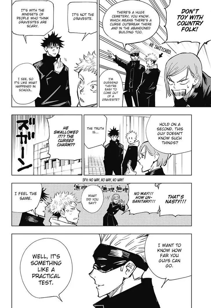 JUJUTSU KAISEN Chapter 4 Online - página 9