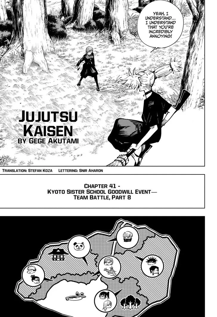 JUJUTSU KAISEN Chapter 41 Online - página 1