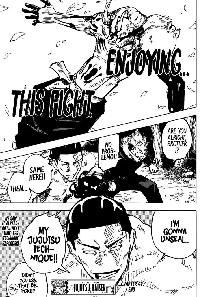 JUJUTSU KAISEN Chapter 49 Online - página 22