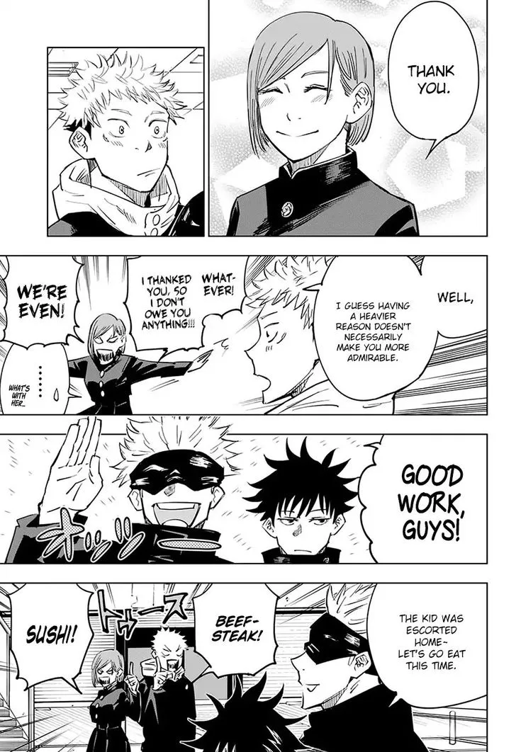 JUJUTSU KAISEN Chapter 5 Online - página 18