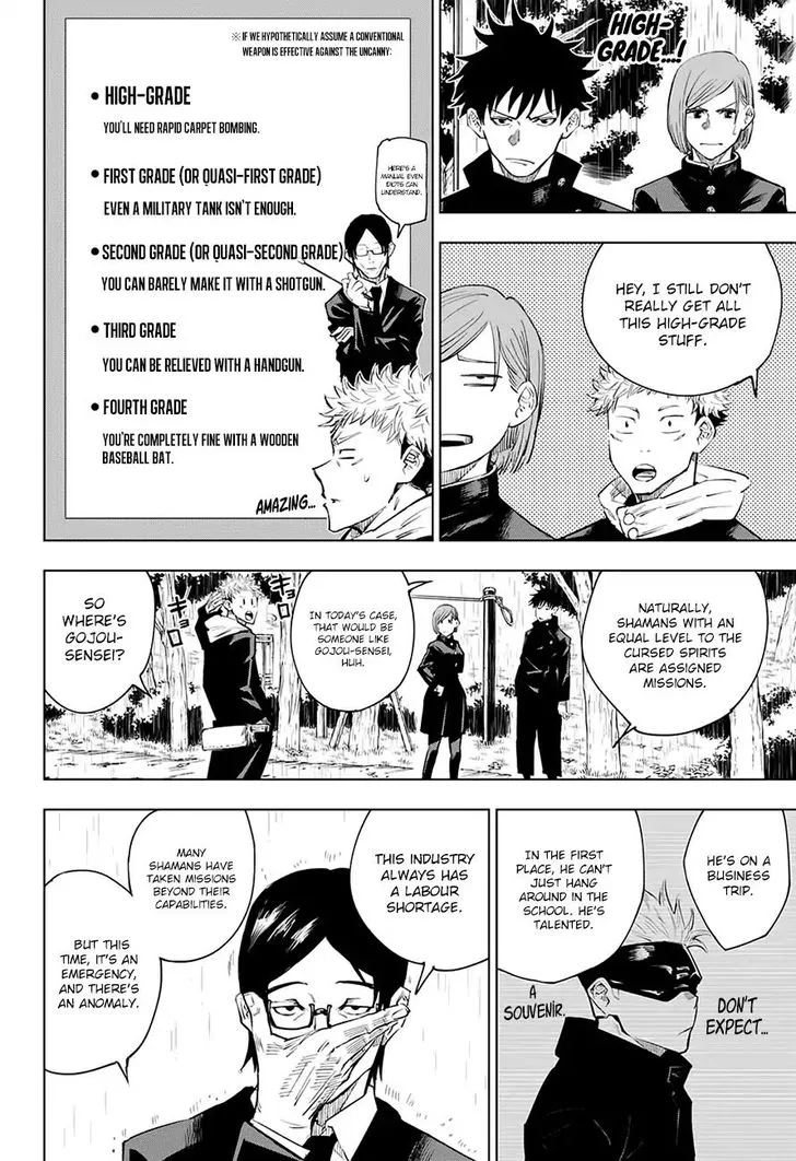 JUJUTSU KAISEN Chapter 6 Online - página 3