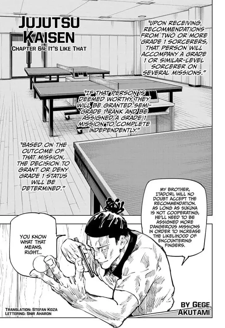 JUJUTSU KAISEN Chapter 64 Online - página 2