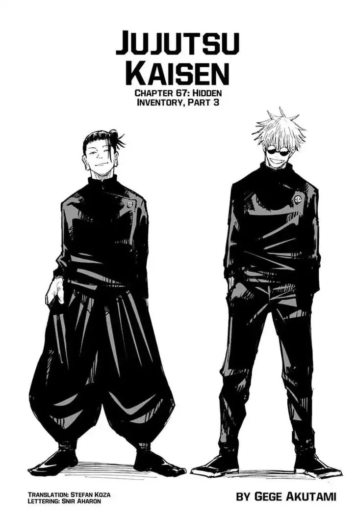 JUJUTSU KAISEN Chapter 67 Online - página 1