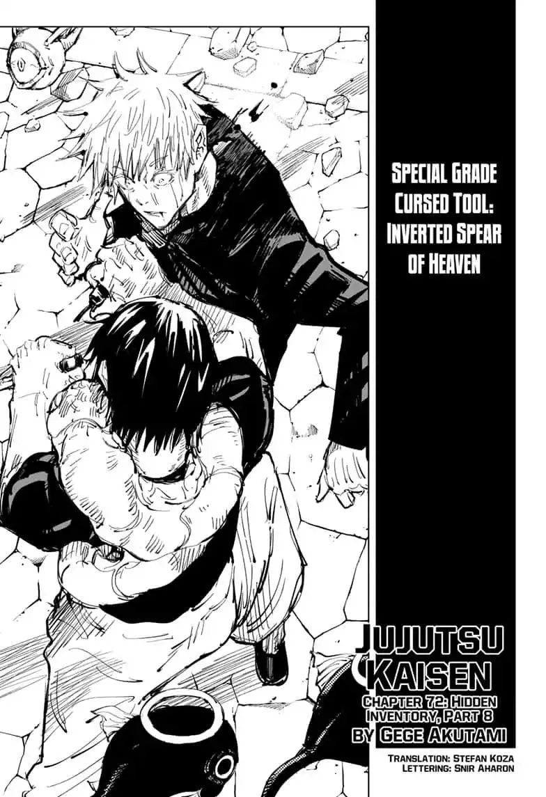 JUJUTSU KAISEN Chapter 72 Online - página 1