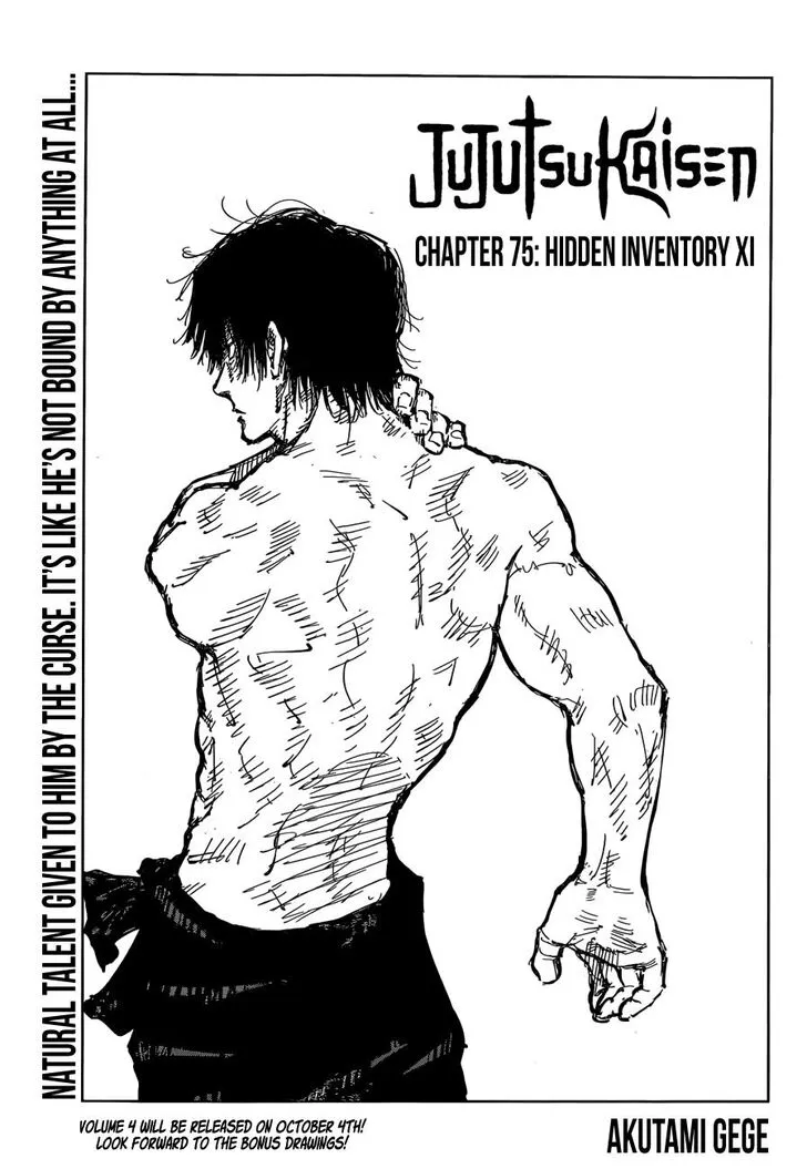 JUJUTSU KAISEN Chapter 75 Online - página 1