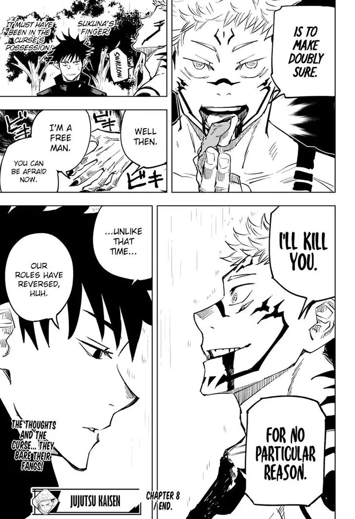 JUJUTSU KAISEN Chapter 8 Online - página 20