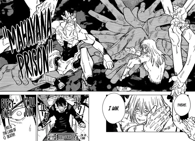 JUJUTSU KAISEN Chapter 81 Online - página 17